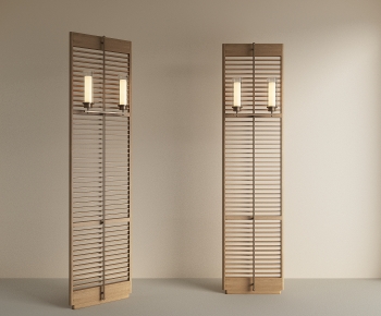 Modern Wooden Screen Partition-ID:680048949