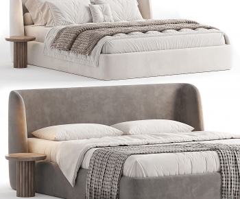 Modern Double Bed-ID:231606965