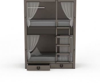 Modern Bunk Bed-ID:125089888