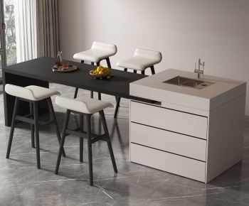 Modern Dining Table And Chairs-ID:682393072