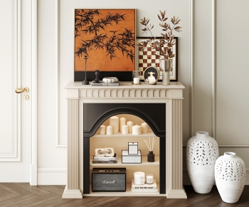 French Style Fireplace-ID:675364027