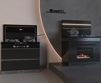 Modern Kitchen Electric Gas Range-ID:289465902