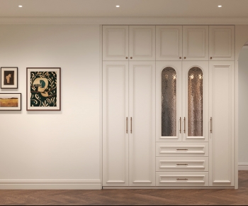 French Style Clothes Storage Area-ID:635593898