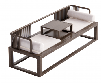 New Chinese Style Arhat Bed-ID:109349016
