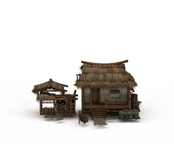 New Chinese Style Building Appearance-ID:521970997