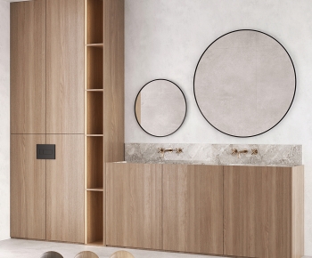 Modern Bathroom Cabinet-ID:506078009