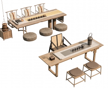 New Chinese Style Tea Tables And Chairs-ID:312330012