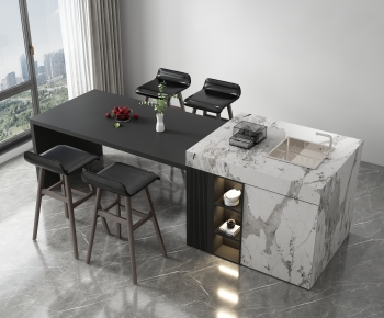 Modern Dining Table And Chairs-ID:465774068