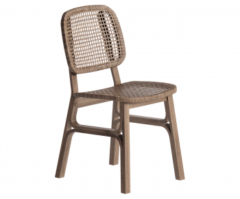 Wabi-sabi Style Lounge Chair-ID:428591971