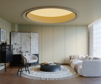 French Style A Living Room-ID:485704907