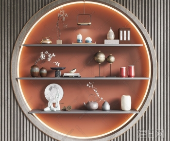 New Chinese Style Decorative Set-ID:676414972