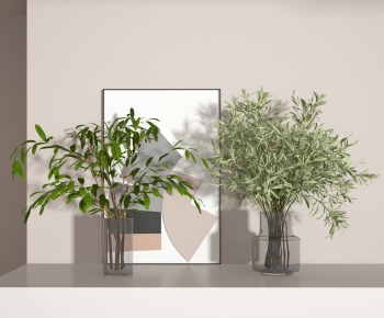 Modern Aquatic Green Plant-ID:719389922