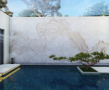 Modern Courtyard/landscape-ID:333096981