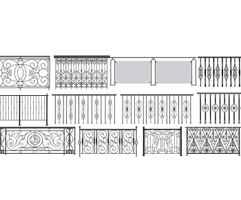 European Style Guardrail-ID:507847074