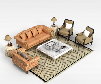 European Style Sofa Combination-ID:118429754