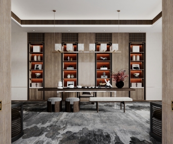 New Chinese Style Teahouse Tea House-ID:247826102