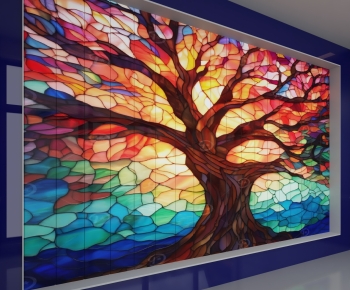 Modern TV Wall-ID:853976961