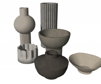 Modern Clay Pot-ID:394886023