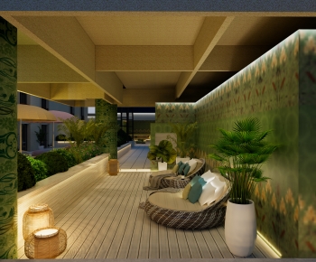 Modern Courtyard/landscape-ID:789877895