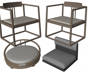 New Chinese Style Lounge Chair-ID:894268048