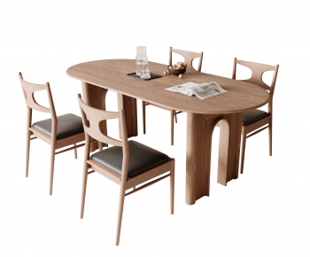 Modern Dining Table And Chairs-ID:731616971