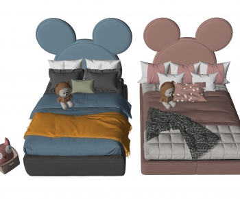 Modern Child's Bed-ID:993057978