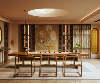 New Chinese Style Tea House-ID:332983023