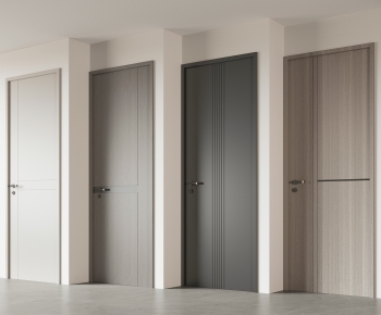 Modern Single Door-ID:437581064