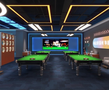 Modern Billiard Room-ID:984909529