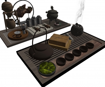 New Chinese Style Tea Set-ID:690090894