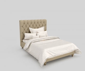 European Style Double Bed-ID:851578002