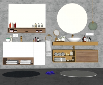 Modern Bathroom Cabinet-ID:998200892