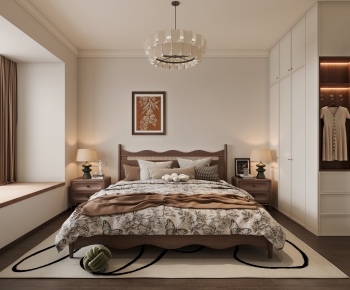 French Style Bedroom-ID:665710938