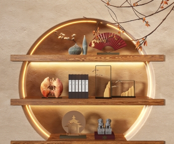 New Chinese Style Decorative Set-ID:112979442