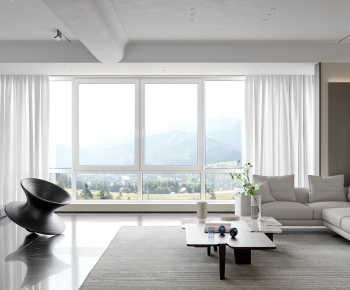 Modern A Living Room-ID:963552955