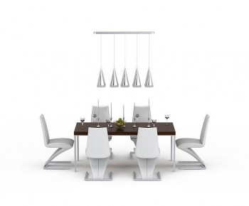 Modern Dining Table And Chairs-ID:417181029