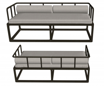 New Chinese Style A Sofa For Two-ID:149801021