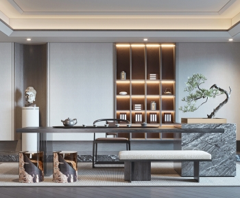 New Chinese Style Tea House-ID:589942934