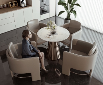 Modern Leisure Table And Chair-ID:778520114