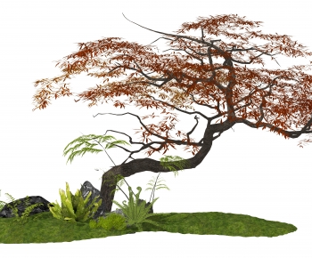 New Chinese Style Tree-ID:595650784