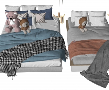 Modern Child's Bed-ID:437783963