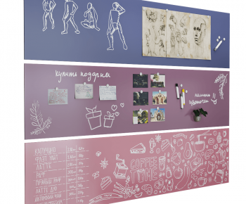 Modern Blackboard/whiteboard-ID:798820971