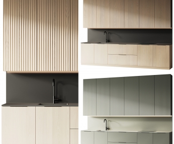 Modern Kitchen Cabinet-ID:319008111