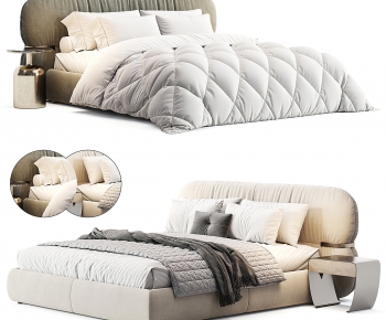Modern Double Bed-ID:414180893