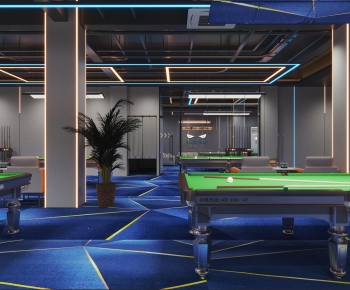 Modern Billiard Room-ID:655493974
