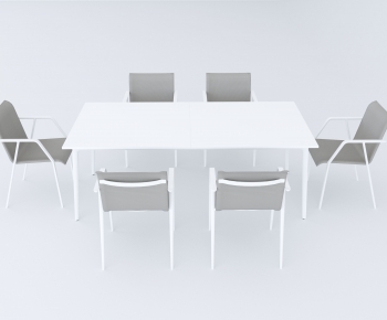 Modern Dining Table And Chairs-ID:529757986