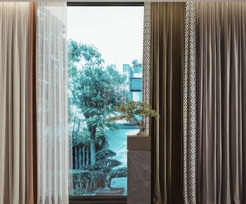New Chinese Style The Curtain-ID:828825955