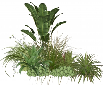 Modern Plant Pile-ID:694425112