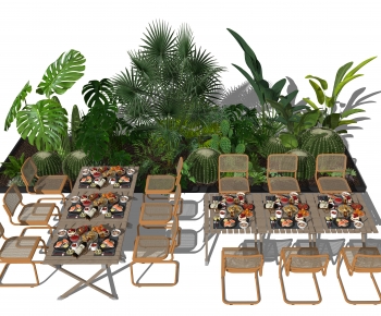 Modern Dining Table And Chairs-ID:775012973