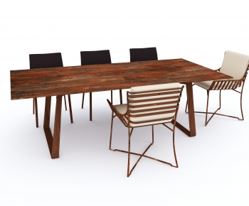 Modern Dining Table And Chairs-ID:845690977